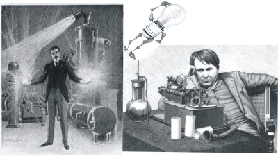 Nikola Tesla Thomas Alva Edison 